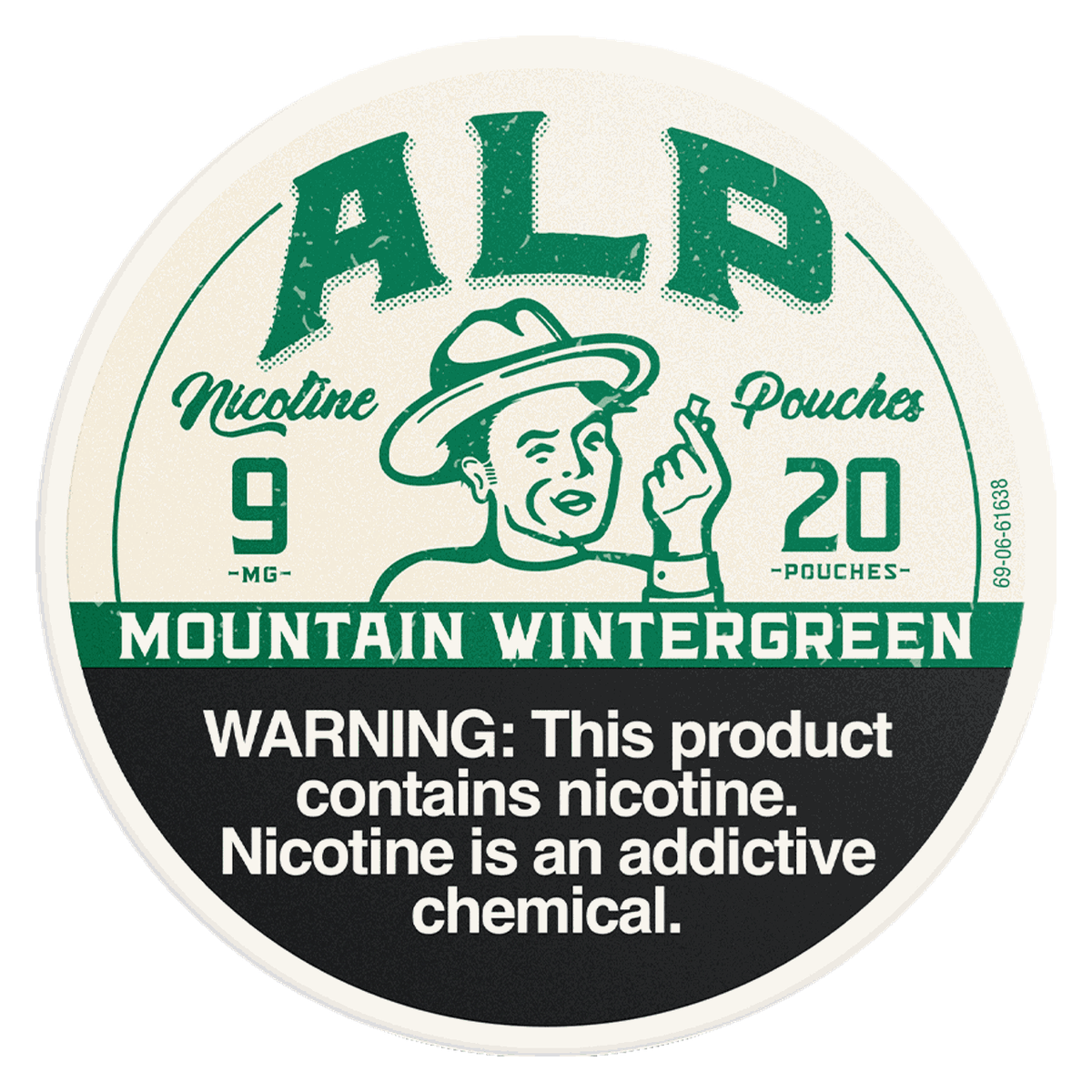 ALP Mountain Wintergreen 9 mg