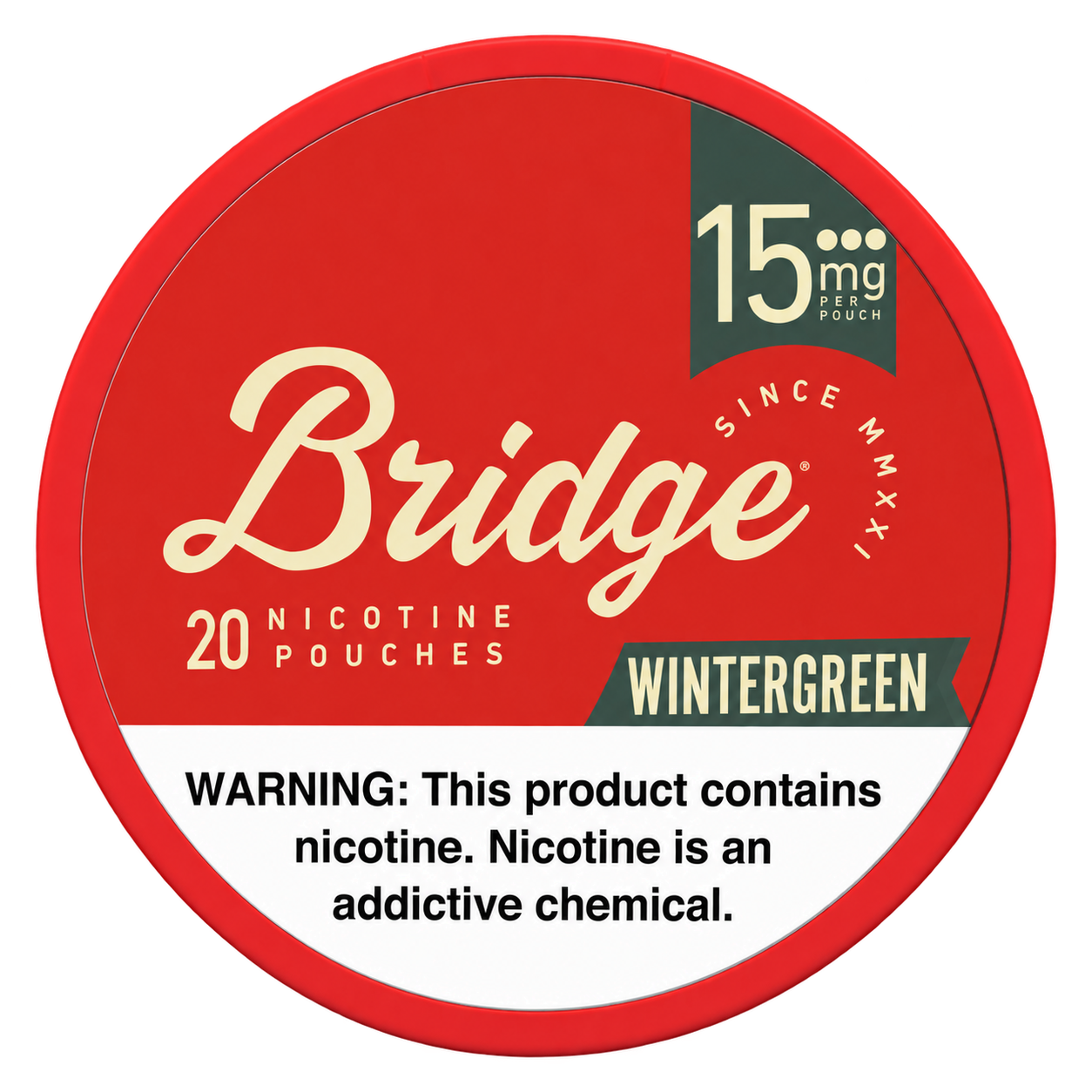 Bridge Wintergreen 15 mg