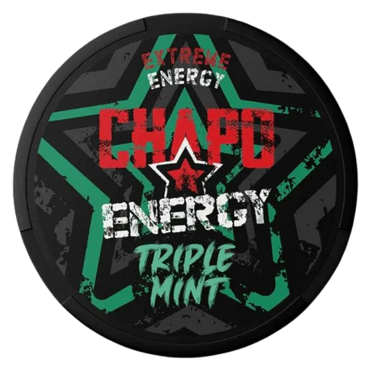 Chapo White Triple Mint Caffeine Pouches