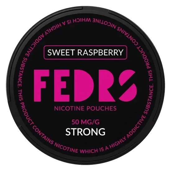 FEDRS BLACK Sweet Raspberry