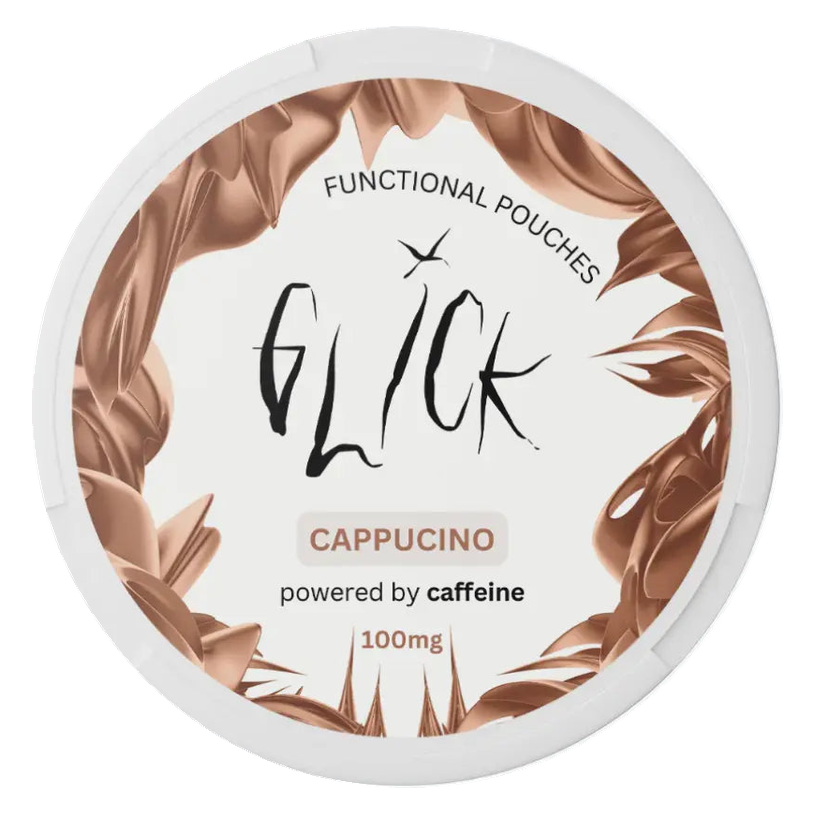 GLICK Cappuccino Caffeine Pouches