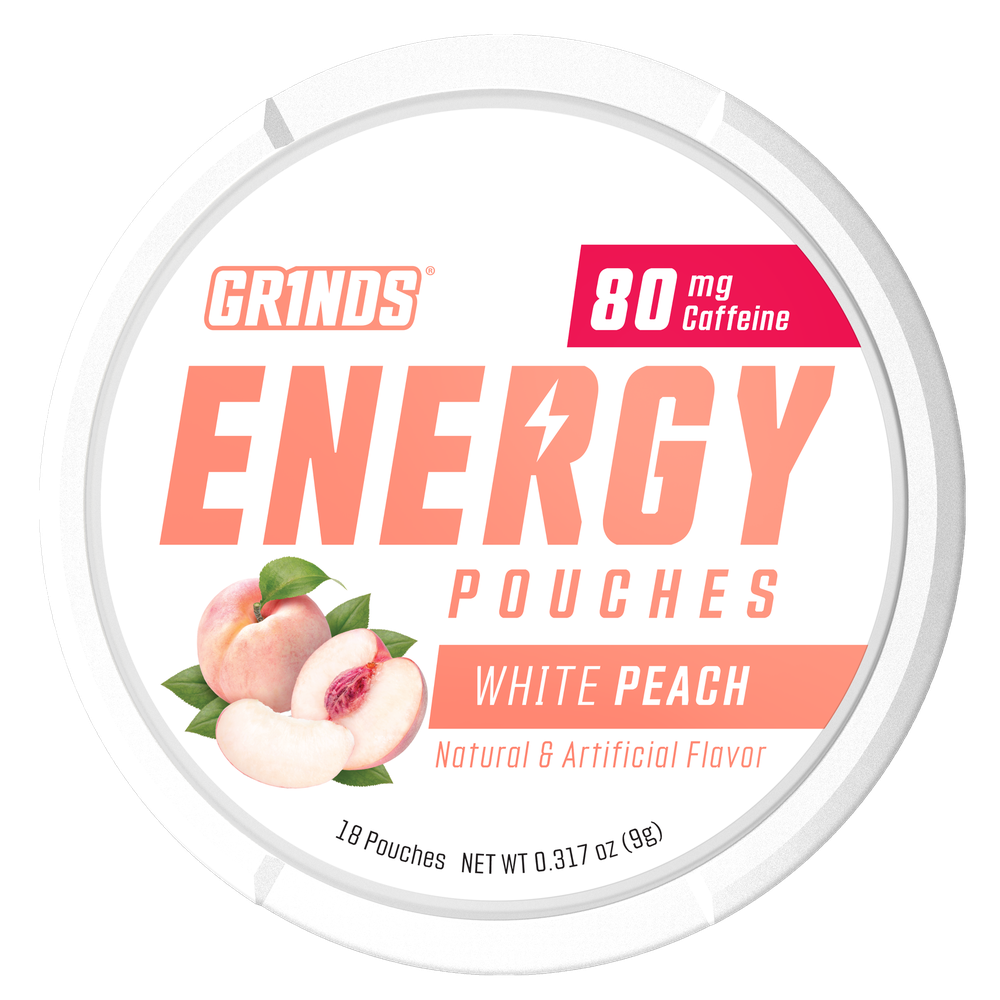 Grinds White Peach Energy