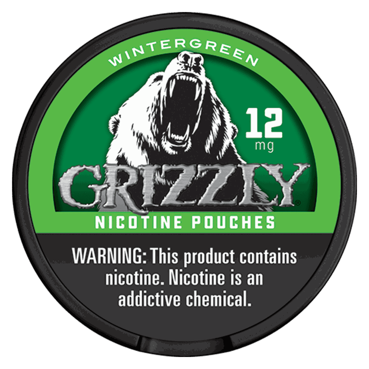 Grizzly Wintergreen 12 mg