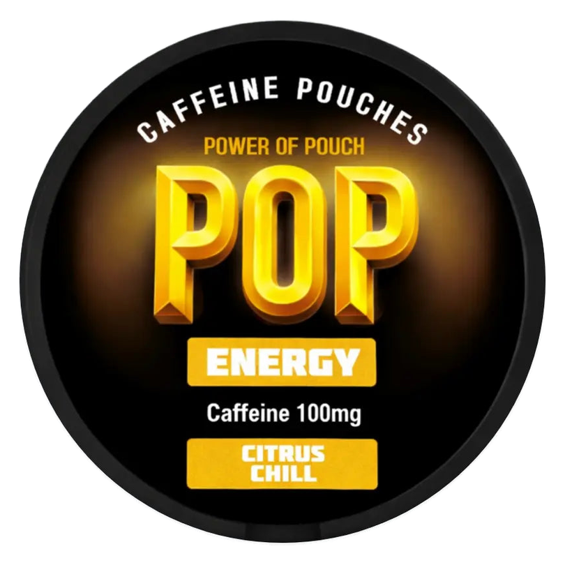 POP Citrus Chill Caffeine Pouches
