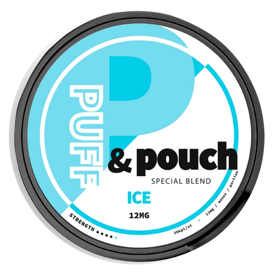 Puff & Pouch Strong Ice