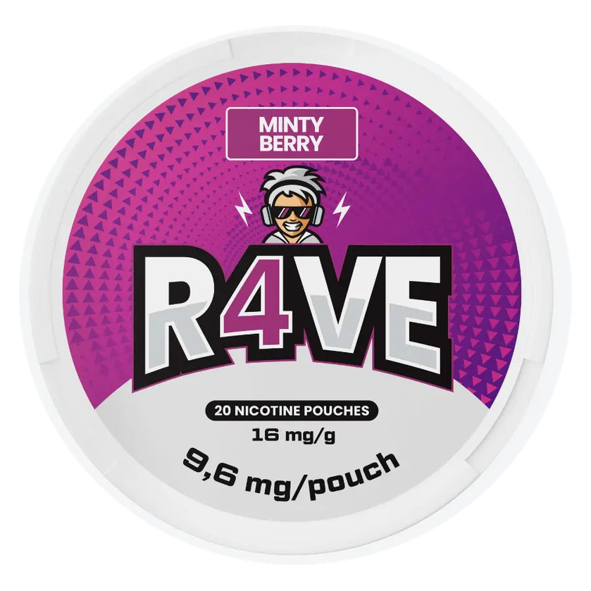 R4VE Minty Berry 10 mg