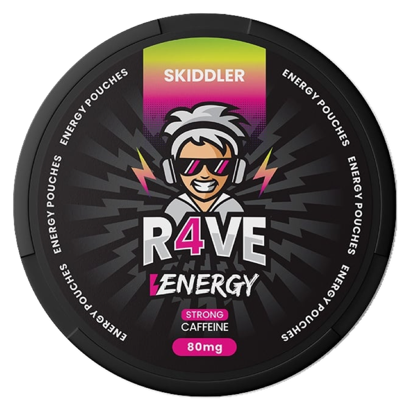 R4VE Skittler 80mg Caffeine Pouches