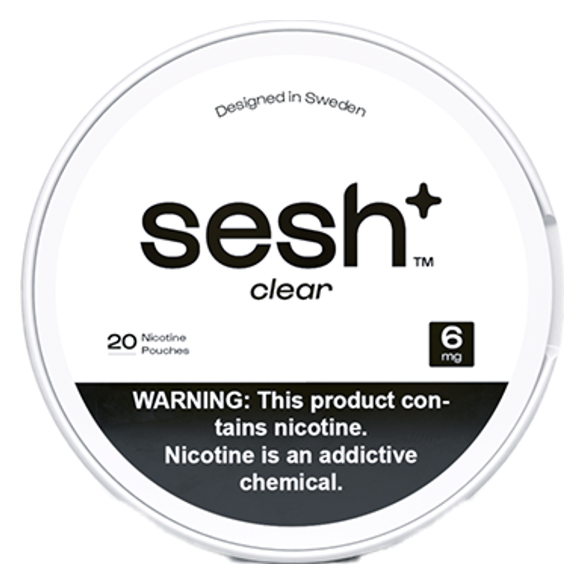 Sesh+ Clear 6 mg