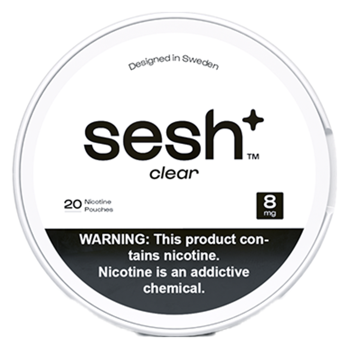 Sesh+ Clear 8 mg
