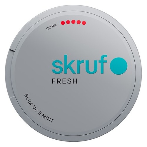 Skruf No. 05 Fresh Extra Strong Slim White