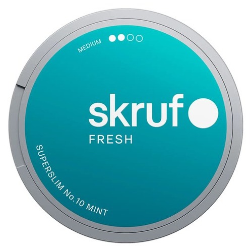 Skruf No. 10 Fresh Superslim White