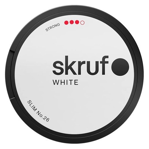 Skruf No. 26 Original Strong Slim White