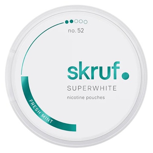 Skruf Super White No. 52 Fresh Mint