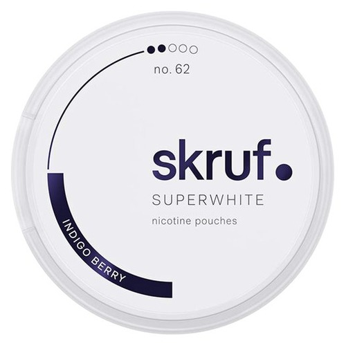 Skruf Super White No. 62 Indigo Berry