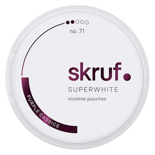Skruf Super White No. 71 Purple Cassice