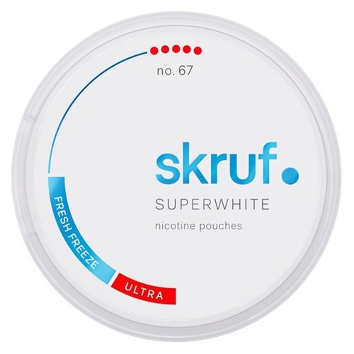 Skruf Super White Skruf Superwhite Fresh Freeze Ultra Strong