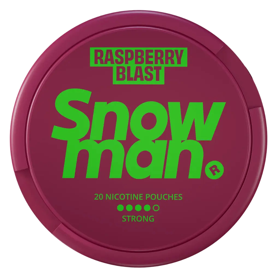 SNOWMAN Raspberry Blast 12 mg
