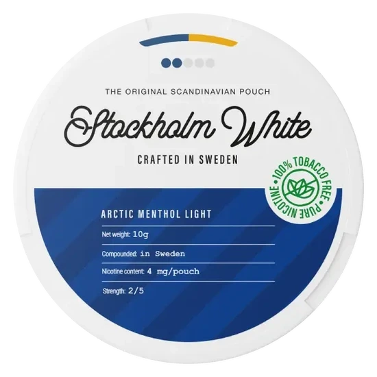 Stockholm White Arctic Menthol Light