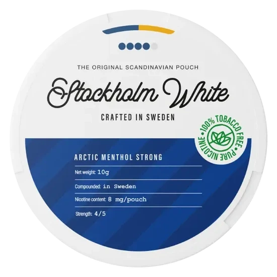 Stockholm White Arctic Menthol Strong