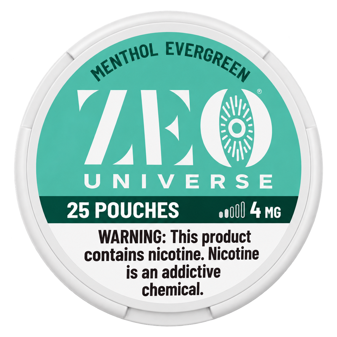 ZEO Universe Menthol Evergreen 4 mg