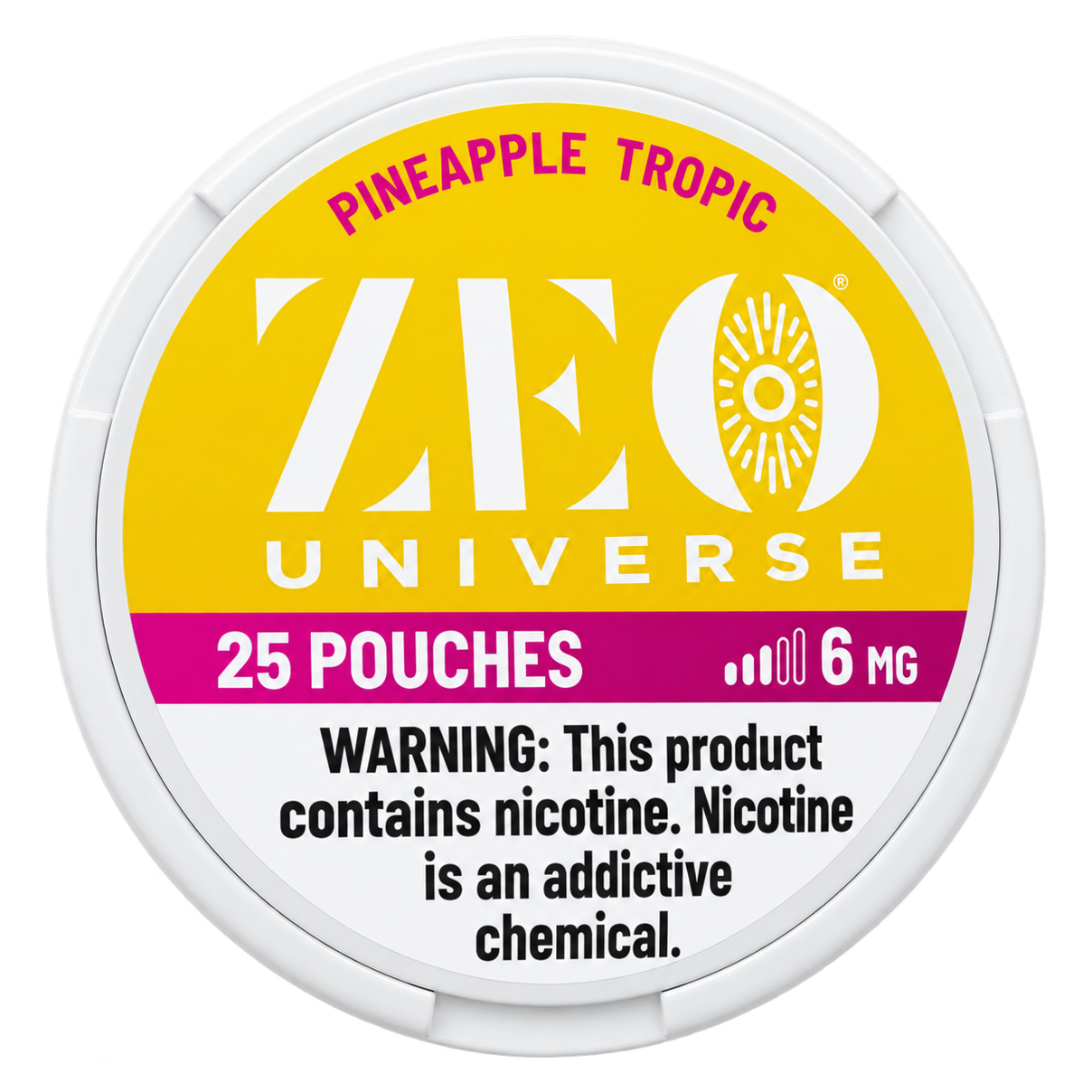 ZEO Universe Pineapple Tropic 6 mg