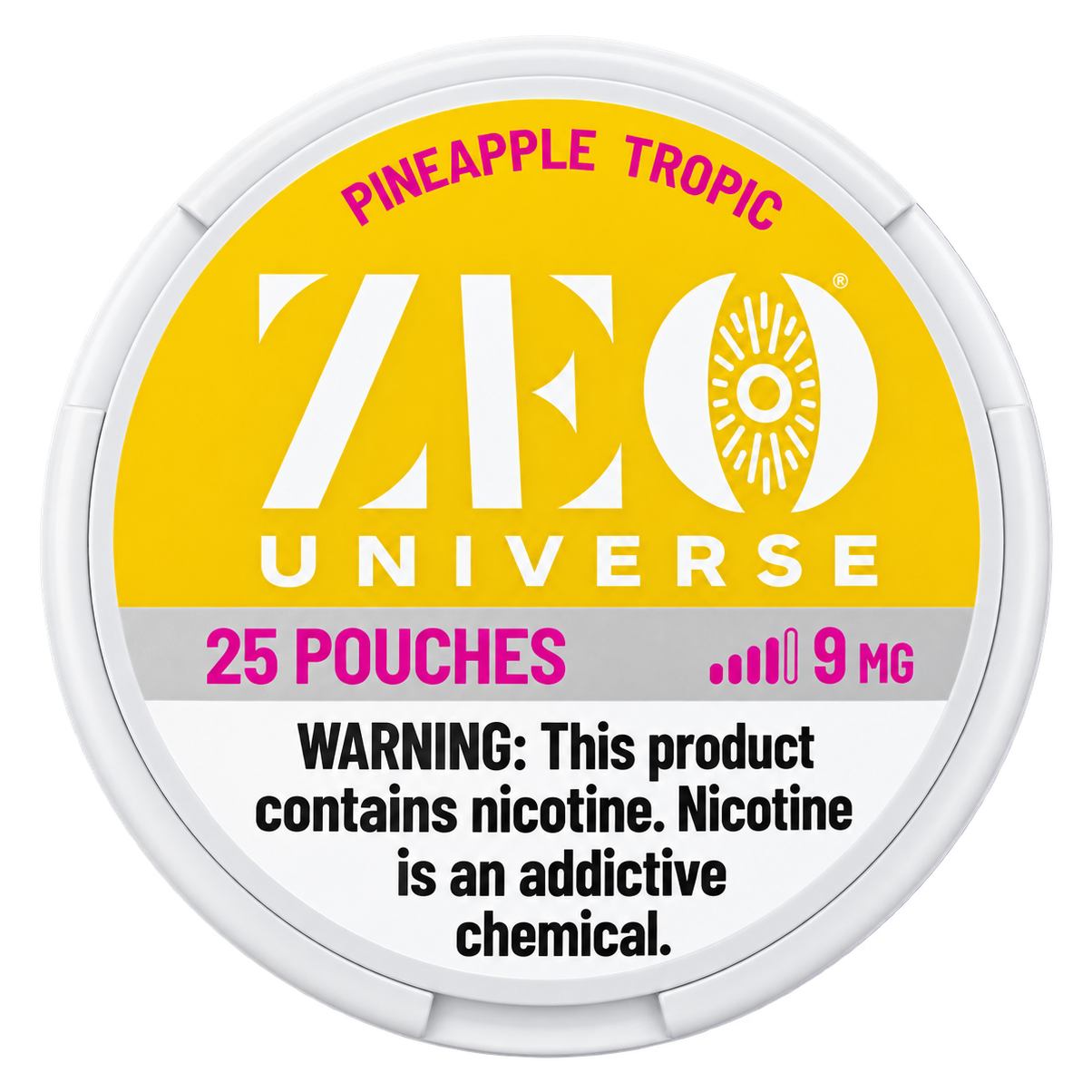 ZEO Universe Pineapple Tropic 9 mg