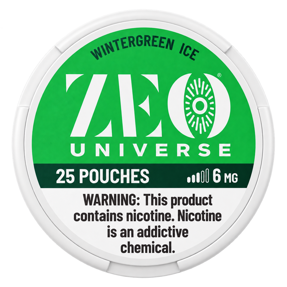 ZEO Universe Wintergreen Ice 6 mg